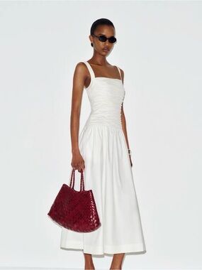 Reformation Nesta Dress Ivory - Size 4